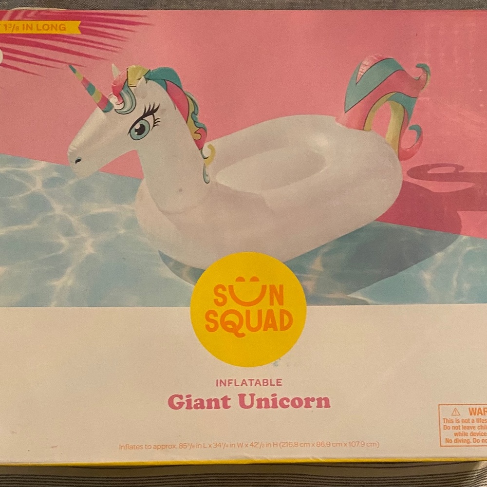 Inflatable giant unicorn